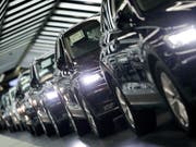 US-Präsident Donald Trump droht erneut mit Strafzöllen auf europäische Autos. (Bild: KEYSTONE/AP/MICHAEL SOHN)