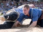 Joel Wicki (rechts) wird sich in Herisau auf etwas gefasst machen müssen (Bild: KEYSTONE/URS FLUEELER)