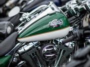 Die EU schlägt im Handelsstreit mit den USA zurück: Sie erhebt Gegenzölle auch auf Harley-Davidson-Motorräder. (Bild: KEYSTONE/TI-PRESS/GABRIELE PUTZU)