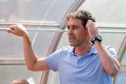 3:1-Sieg gegen Winterthur: Trainer René Weiler während seinem ersten Spiel mit dem FC Luzern. (Bild: Martin Meienberger/freshfocus (Buttisholz, 23. Juni 2018))