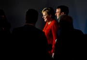 Angela Merkel und Emmanuel Macron. (Filip SingerEPA)