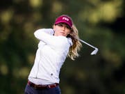 Kim Métraux ist eine Hoffnung im Schweizer Golfsport (Bild: KEYSTONE/JEAN-CHRISTOPHE BOTT)