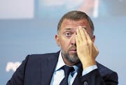Oleg Deripaska ist einer der russischen Oligarchen, die von den USA auf eine Sanktionsliste gesetzt wurden. (Bild: Andrey Rudakov/Bloomberg, Moskau, 13. Oktober 2015)
