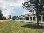 In der ehemaligen Saurer-Kantine können bis zu 40 Asylbewerber in 21 Doppelzimmern untergebracht werden. (Bild: Perrine Woodtli)