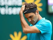 Roger Federer verpasst gegen den Kroaten Borna Coric seinen 10. Turniersieg in Halle (Bild: KEYSTONE/DPA/FRISO GENTSCH)