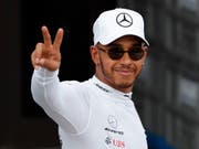 V wie Victory: Lewis Hamilton war im Grand Prix von Frankreich eine Klasse für sich (Bild: KEYSTONE/EPA/VALDRIN XHEMAJ)
