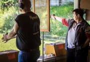 Olympiamedaillengewinnerin Heidi Diethelm nimmt ebenfalls am Kantonalen Schützenfest teil. (Bild: Reto Martin)