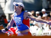 Tim Don, hier bei seinem WM-Sieg 2006 in Lausanne, gab nach einer Genicksverletzung ein respektables Comeback (Bild: KEYSTONE/LAURENT GILLIERON)