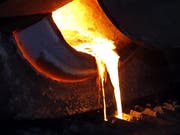 Von Roll Infratec baut in ihrer Giesserei im jurassichen Choindez bis zu 60 der insgesamt rund 90 Arbeitsplätze ab. (Bild: KEYSTONE/KARL MATHIS)