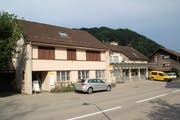 Eine der gefährdeten Poststellen steht in Brunnadern (Bild: Martin Knoepfel)