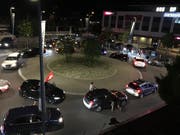 Auch in Wattwil feierten die Fans den Sieg der Schweiz. (Bild: PD)