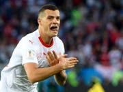 Granit Xhaka gebüsst, aber nicht gesperrt (Bild: KEYSTONE/LAURENT GILLIERON)