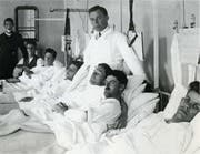 Sieben-Bett-Zimmer: 1905 in Uznach das Nonplusultra.
