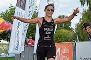 Sara Baumann aus Seedorf gilt als grosse Hoffnung am Uri Triathlon. (Bild: PD)