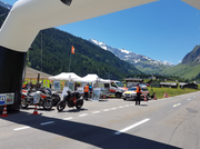 Traumhaftes Wetter lud viele Motorradfahrer zur Pässefahrt ein. Auf dem Urnerboden holten sie sich Tipps für sicheres Fahren. (Bild: PD)