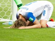 Es hat nicht sollen sein: Der Ex-Basler Birkir Bjarnasin ärgert sich über eine vergebene Chance (Bild: KEYSTONE/EPA/SHAWN THEW)