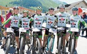 Von links: Selina Indergand, Lea Arnold, Aline Epp, Delia da Mocogno, Lorena Leu und Svenja Frei. (Bild: Josef Mulle (23. Juni 2018))