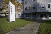 Der Sitz von Coltene in Altstätten. (Bild: Keystone)
