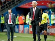 Vladimir Petkovic musste gegen Costa Rica verbal oft eingreifen (Bild: KEYSTONE/EPA/FRANCK ROBICHON)