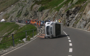 Die Unfallstelle bei Wassen (Bild: Kantonspolizei Uri)