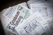Die «Gossauer Wochenzeitung» (GoZ) ging aus der «Gossauer Zeitung» hervor – einer von drei Tageszeitungen, die Mitte der 1980er-Jahre auf dem Platz Gossau um Leser buhlten. 1991 wurde die GoZ zum amtlichen Publikationsorgan der Stadt Gossau. (Bild: Ralph Ribi)