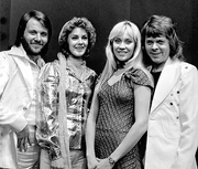   ABBA in 1974: Benny Andersson Anni-Frid Lyngstad, Agnetha Fältskog and Björn Ulvaeus (from the left). (Photo: AVRO - Beeld & Geluid wiki) 