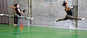 Die Lehner-Geschwister turnten sich gleich zweimal aufs Podest. (Bild: pd)
