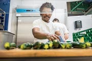 Asylsuchende, die arbeiten, entlasten die Staatskassen. Bild: Urs Bucher (St. Gallen, 13. Juni 2016)