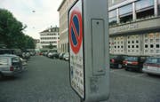 Blick auf den Parkplatz beim Gemüsemarkt. Dieser wird bald aufgehoben. (Bild: Sandra D. Sutter)