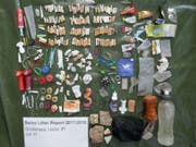 Am Greifensee wurde innerhalb eines Monats im Sommer 2017 reichlich Müll aus dem Wasser gefischt. (Bild: STOPPP)