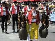 Das Unspunnenfest, das dieses Wochenende stattfindet, ist eine von 199 Lebendigen Traditionen, die es auf die Schweizer Liste der schützenswerten immateriellen Kulturgüter geschafft hat. Die Liste ist online (http://www.lebendige-traditionen.ch): eine Einladung zum Stöbern und Schmökern. (Bild: Keystone/PETER SCHNEIDER)