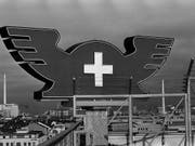 Der Merkurhut war lange Zeit Emblem der Schweizer Mustermesse. 2019 findet die Muba zum letzten Mal statt. Archivbild: KEYSTONE/Michael Kupferschmidt (Bild: KEYSTONE/MICHAEL KUPFERSCHMIDT)