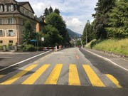 Die Spitalstrasse wird momentan saniert (Bild: Stadt Luzern)