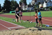 Weitsprung war eine der Einzeldisziplinen. Bild:PD