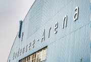 Aussenansicht der Bodensee-Arena. (Bild: Reto Martin)