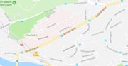 Der Belag der Spitalstrasse (gelb markiert) wird ab Freitag erneuert. (Bild: Google Maps)
