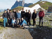 Die Höhenluft genossen und dabei viel geleistet: Die jungen Berufsleute eigneten sich nicht nur fachliches Wissen an.