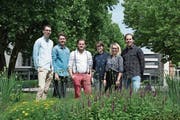 Samuel Imfeld, David Uster, Kai Imholz, Isabel Liniger, Laura Hürlimann, Fabio Fölmli (von links) setzen sich für ein Parlament in Baar ein. (Bild: PD)