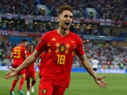 Adnan Januzaj schoss Belgien in der 51. Minute auf die Siegesstrasse (Bild: KEYSTONE/AP/ALASTAIR GRANT)