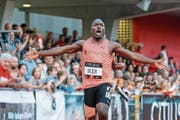 Am Citius Meeting lief Alex Wilson zum Schweizer Rekord. (Bild: Marc Schumacher/Freshfocus (Bern, 16. Juni 2018)
