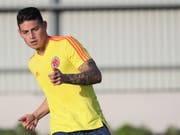 Führt James Rodriguez Kolumbien erneut in den Achtelfinal? (Bild: KEYSTONE/EPA/WALLACE WOON)
