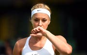 Sabine Lisicki: «Hinter mir liegen viele Schmerzen.» Bild: Andy Rain/EPA