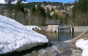 Geschiebesammler beim Erlenbach im Alpthal. (Bild: PD/WSL)