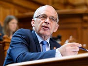 Ueli Maurer äusserte sich bei einem Ministertreffen in Wien kritisch zur SNB-Bilanz. (Bild: KEYSTONE/ANTHONY ANEX)