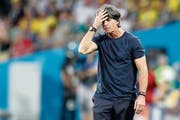 «Ich muss mich natürlich als Trainer hinterfragen»: Joachim Löw nach dem WM-Aus der deutschen Mannschaft. (Bild: Frank Augstein/AP (Sotschi, 23. Juni 2018))