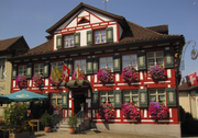 Das Gasthaus Engel: Das Gebäude steht unter Denkmalschutz. (Bild: PD)