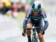 Michal Kwiatkowski entschied die erste Prüfung am Dauphiné für sich (Bild: KEYSTONE/JEAN-CHRISTOPHE BOTT)
