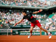 Novak Djokovic steht erneut im Viertelfinal (Bild: KEYSTONE/AP/CHRISTOPHE ENA)