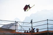 Beim Freestyle-Event 2017 in Flüelen waren spektakuläre Sprünge zu beobachten. (Bild: Valentin Luthiger)