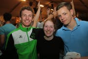 Beat Brändli, Melanie Scheidegger und Nikolas Buser vom TV Ziefen aus dem Kanton Baselland. (Bild: Chris Marty / tgplus.ch)